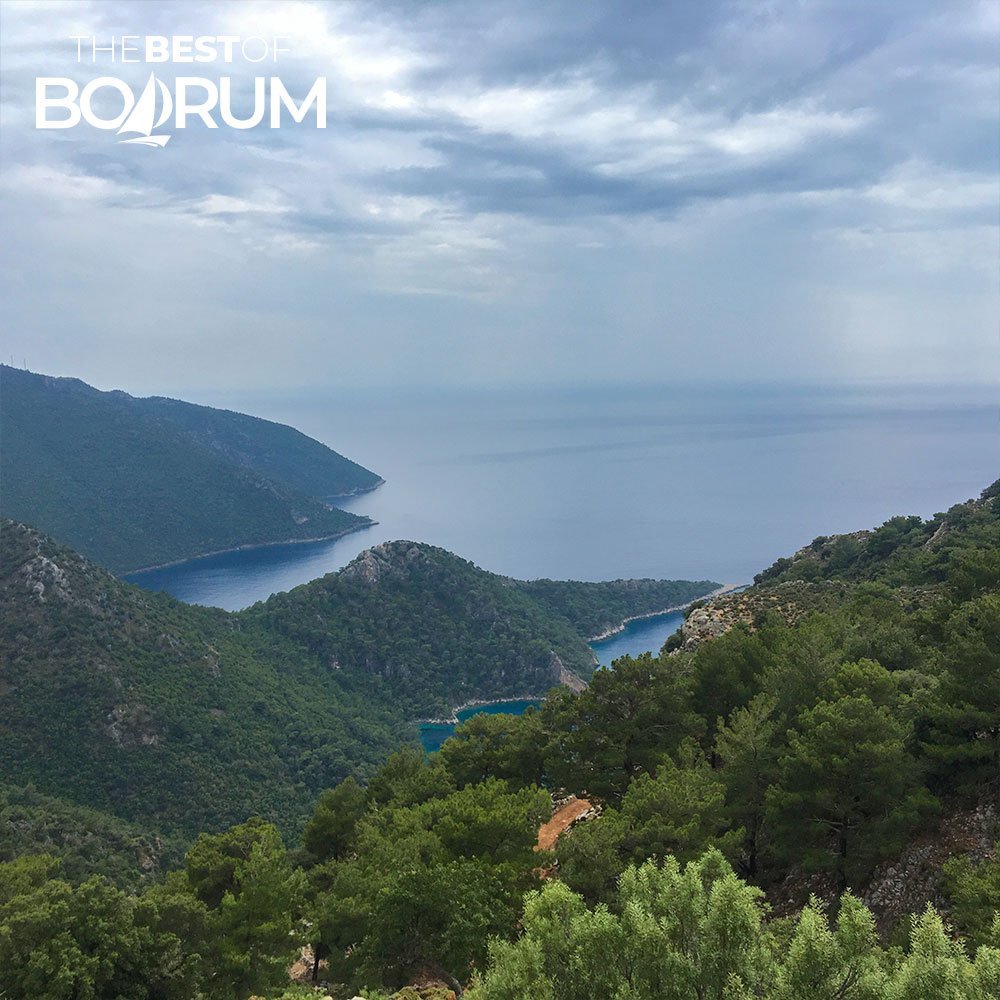 A beautiful scenery from the road between Antalya and Bodrum.