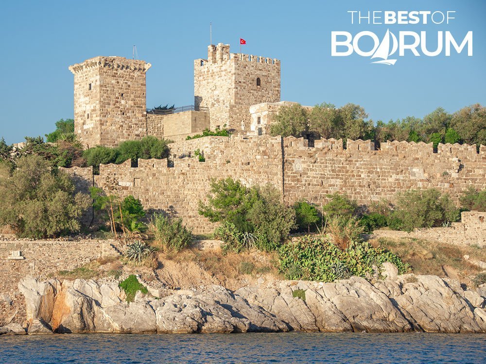 The south walls of the Bodrum Castle.
