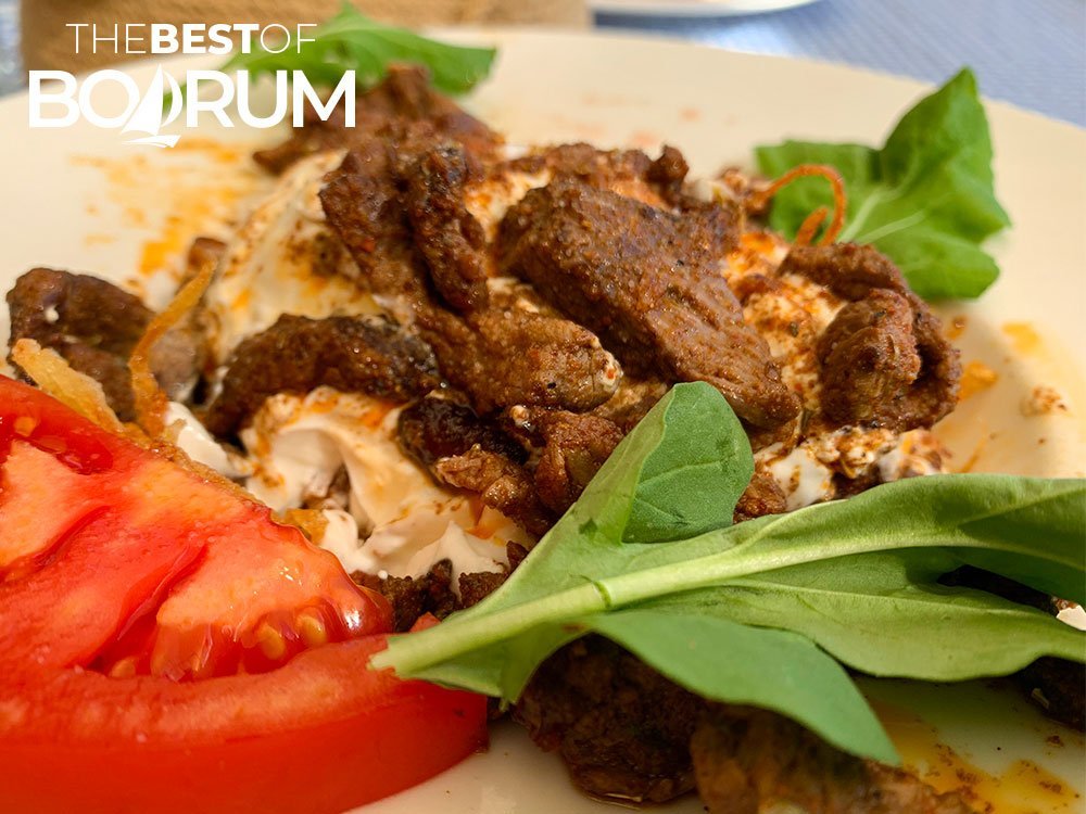 Traditional Turkish food in Bodrum, where choosing clean and busy restaurants adds to safety in Bodrum.