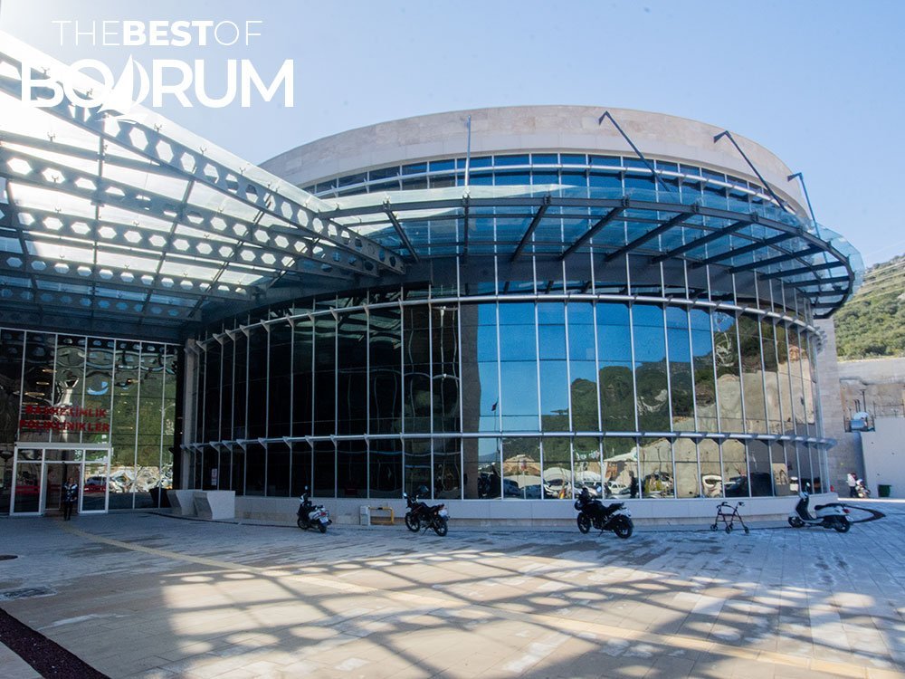 Bodrum State Hospital, the largest public medical centre ensuring safety in Bodrum with full services.