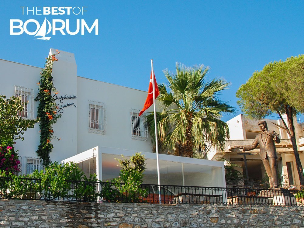 Exterior view of Zeki Muren Museum in Bodrum, one of the Bodrum museums.